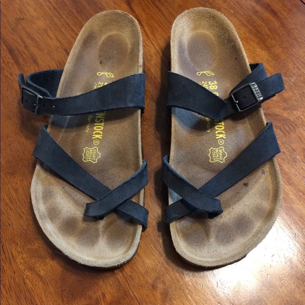 Black birkenstocks